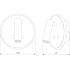 Настенный светильник Tera MRL LED 1014 белый