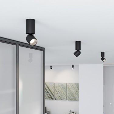 Накладной светильник Spot 8W 4000K черный 25106/LED