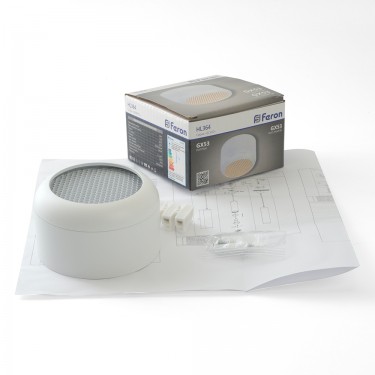 Светильник с антибликовой сеточкой Barrel ECHO GX53 Feron HL364 48399