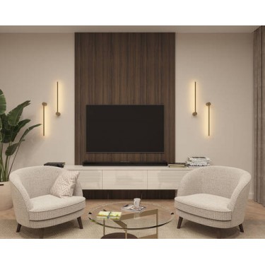 Настенный светильник Stang 5W 3000К золото матовое DK5010-SG