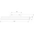 Настенный светильник Tabla LED MRL LED 1075 хром