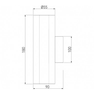 Настенный светильник Poli MRL 1016 GU10 черный Настенный светильник Poli MRL 1016 GU10 черный