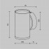 Настенный светильник (бра) FOCUS S GU10 черный C068WL-01B