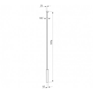 Настенный светильник Alto LED 40134/LED 4000K черный