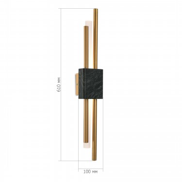 Настенный cветильник Brighton Led 6W 3000K SL6116.361.02 Настенный cветильник Brighton Led 6W 3000K SL6116.361.02