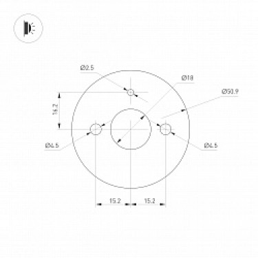 Настенный светильник SP-VINCI-S600x55-7W Day4000 (WH, 110 deg, 230V)
