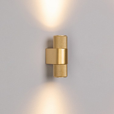 Настенный светильник SP-SPICY-WALL-MINI-TWIN-S104x39-2x3W Warm3000 (GD, 40 deg, 230V)