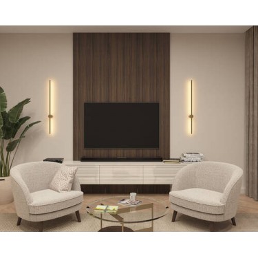Настенный светильник Stang 12W 3000К золото матовое DK5014-SG