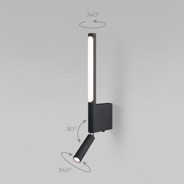 Настенный светильник Sarca LED 40111/LED 3000K черный