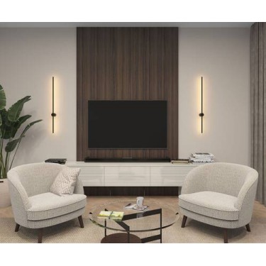 Настенный светильник 12W 3000К черный Stang DK5014-BK