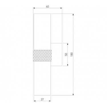 Настенный светильник Steel 40119/LED 4000К черный