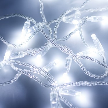 Светодиодная гирлянда нить ARD-STRING-CLASSIC-10000-CLEAR-100LED-FLASH WHITE (230V, 7W)