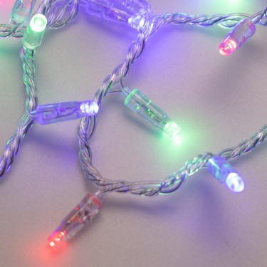 Светодиодная нить ARD-STRING-CLASSIC-10000-CLEAR-100LED-LIVE RGB (230V, 7W)