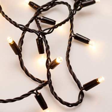 Светодиодная гирлянда нить ARD-STRING-PRO-10000-BLACK-100LED-STD WARM (230V, 7W)