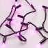 Гирлянда Нить ARD-STRING-CLASSIC-10000-BLACK-100LED-STD PINK (230V, 7W)