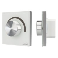 Панель SMART-P98-DIM-G-IN White (230V, 1.5A, 0/1-10V, Rotary, 2.4G)