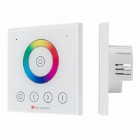 Встраиваемая сенсорная панель ARL-2022-RGB (12-24V, 3x4A, Sens) Встраиваемая сенсорная панель ARL-2022-RGB (12-24V, 3x4A, Sens)