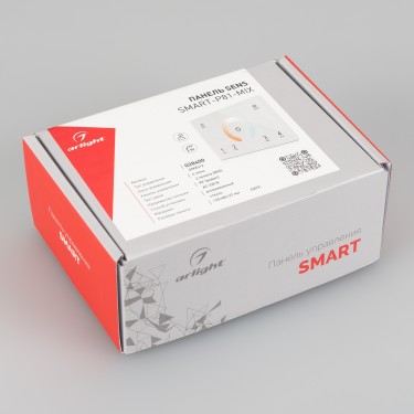 Встраиваемая панель Sens SMART-P81-MIX White (230V, 4 зоны, 2.4G)