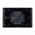 Встраиваемая сенсорная панель Sens SMART-P85-RGBW Black (230V, 4 зоны, 2.4G)