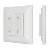 Накладная кнопочная панель SMART-P46-DIM-P-SUF (3V, 1 зона, Knob, 2.4G)