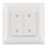 Накладная кнопочная панель SMART-P46-DIM-P-SUF (3V, 1 зона, Knob, 2.4G)