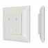 Накладная кнопочная панель SMART-P47-DIM-P-SUF (3V, 2 зоны, Knob, 2.4G)