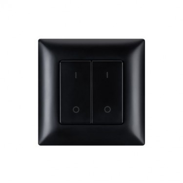 Кнопочная панель SMART-RF-801-22-2G-DIM-SUF Black (3V, 2.4G) Кнопочная панель SMART-RF-801-22-2G-DIM-SUF Black (3V, 2.4G)