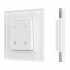 Накладная кнопочная панель SMART-P47-DIM-G-SUF (3V, 2 зоны, Knob, 2.4G)