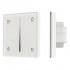 Встраиваемая панель SMART-P6-DIM-G-IN White (12-24V, 4x3A, Sens, 2.4G)
