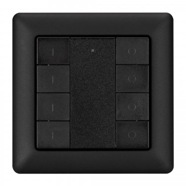 Встраиваемая кнопочная черная панель DALI-223-4G-DIM-IN-BLACK (BUS)