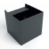 Фасадный светильник 2×3W 3000К черный Feron DH012 48098