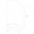 Фасадный светильник Compass GU10 белый A3102AL-2WH