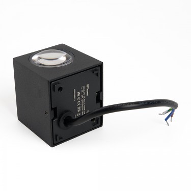 Фасадный светильник 6W 4000K черный Feron DH054 48482