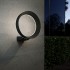Уличный настенный светильник Ring 1710 Techno Led черный