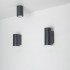 Уличный светильник LGD-FORMA-WALL-R90-12W Warm3000 (GR, 44 deg, 230V)