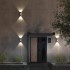 Уличный настенный светильник 2xLED 12W Calle 358937