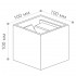 Фасадный светильник 2×3W 3000K белый Feron DH012 48097