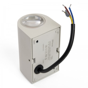 Фасадный светильник 2×5W 3000K белый Feron DH053 48478