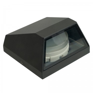 Уличный настенный светильник GX53 черный Feron DH508 51329
