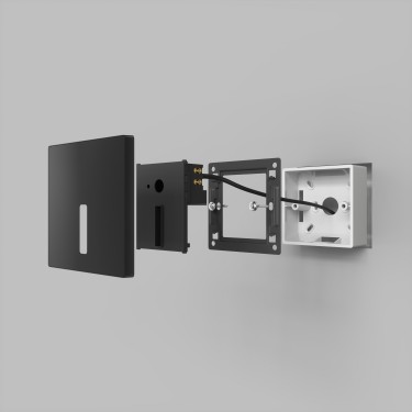 Светильник для подсветки лестниц Тромс/Troms черный DK1030-BK