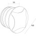 Подсветка для лестниц и дорожек MRL LED 1106 алюминий