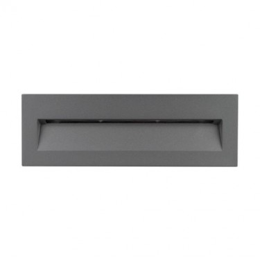 Светильник для стен лестниц LTD-TRAIL-S226x76-8W Warm3000 (GR, 65 deg, 230V)