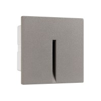 Светильник для ступеней LT-TIE-S100-3W Warm3000 (GR, 25x45 deg, 230V)