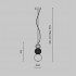 Подвесной светильник Collar P069PL-L16CH3K