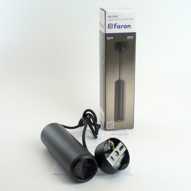 Светильник с антибликовой сеточкой Barrel ECHO levitation GU10 Feron ML1841 48394