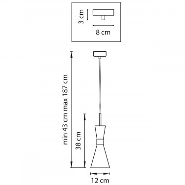Подвесной светильник Lightstar Dumo 816017