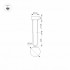 Подвесной светильник SP-BEADS-HANG-U-R130-10W Warm3000 (BK-GD, 275 deg, 230V)