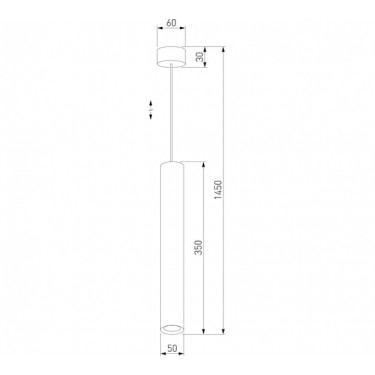 Подвесной светильник Base 50248 LED 7W 4000K черный