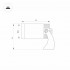 Подводный светильник KT-WATER-R44-8W White6000 (SL, 24 deg, 12V)