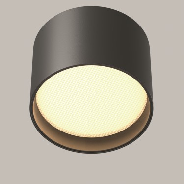 Светильник антибликовой решеткой Блик/Glare 7Вт 3000К C127CL-L7W3K-B